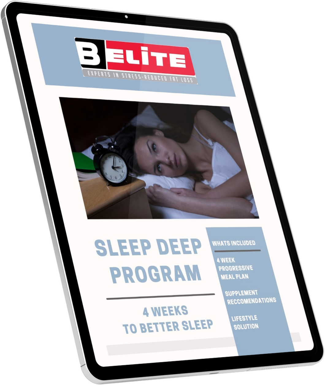 Sleep Deep 4 Week Program